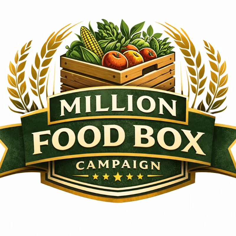 Fresh produce for the Million Food Box campaign
